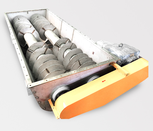 雙軸設(shè)計(jì)，具備混合、攪拌功能，輸送量更大